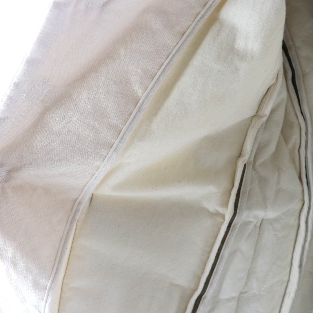 COMME des GARCONS Chester coat GT-J025 Outer: 70% rayon, Outer: 30% linen, Part: 100% wool, Part: 70% rayon, Part: 30% linen, Lining: 100% cotton, Filling: 100% polyester Ivory Women S Used Authentic