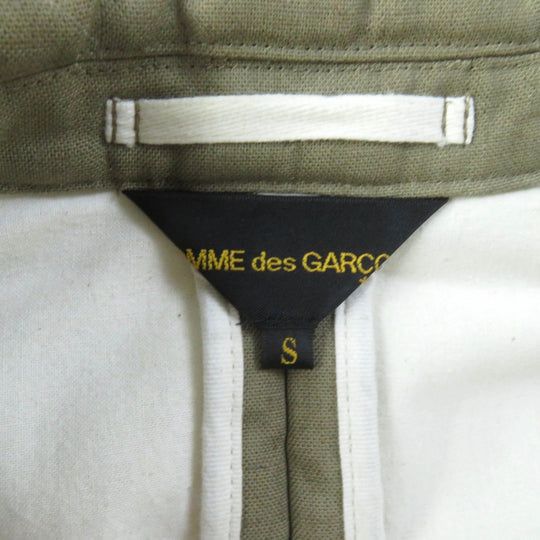COMME des GARCONS Chester coat GT-J025 Outer: 70% rayon, Outer: 30% linen, Part: 100% wool, Part: 70% rayon, Part: 30% linen, Lining: 100% cotton, Filling: 100% polyester Ivory Women S Used Authentic