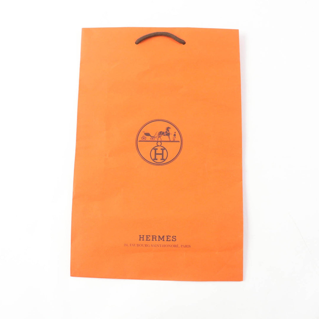 HERMES Tight Skirt Outer: 96% wool, Outer: 4% polyurethane, Lining: 100% silk Brown Women 34 Used Authentic