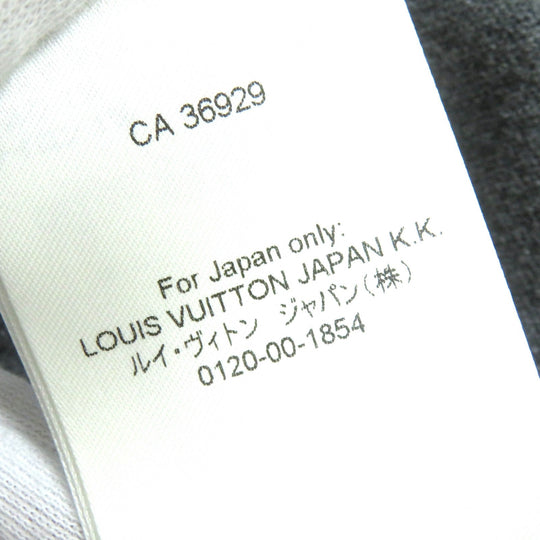 LOUIS VUITTON Hoodie Main: 98% cashmere, Main: 1% silk, Main: 1% nylon gray mens XL Used Authentic