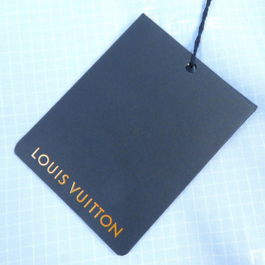 LOUIS VUITTON Long sleeve shirt SLJ9003 Main: 100% cotton Light blue mens SLIM FIT Used Authentic