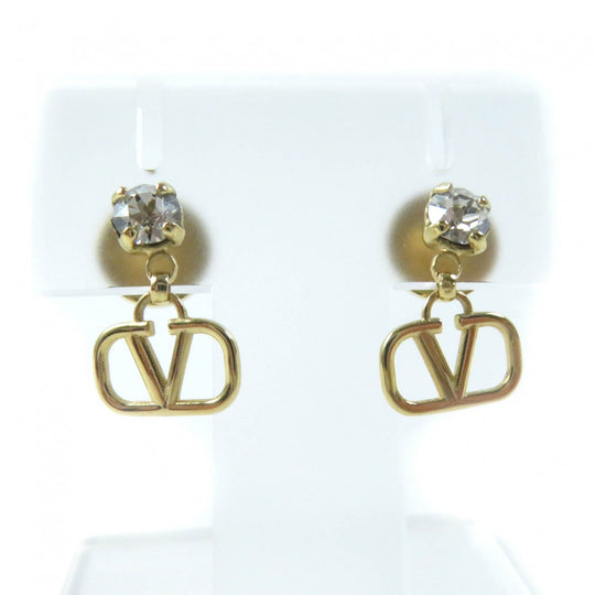 Valentino Garavani Pierce ZW2J0H29YCW Main: Metal Part: Swarovski gold Women Used Authentic