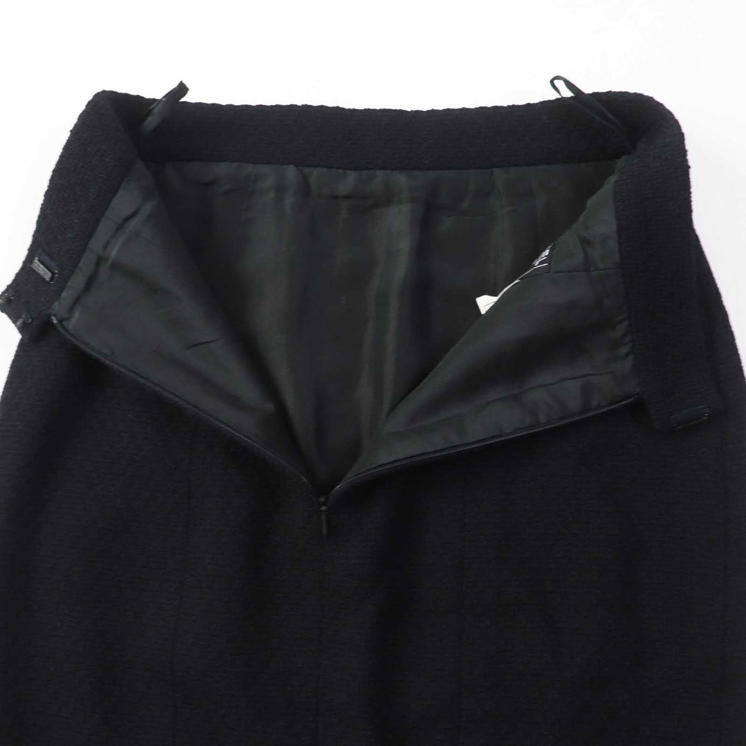 CHANEL setup 20506 Outer: 99% wool, 1% other Lining: 100% silk black Women 38 Used Authentic