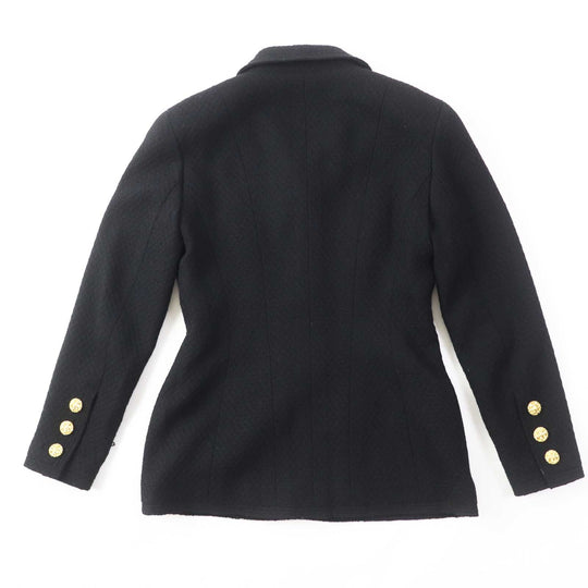 CHANEL setup 20506 Outer: 99% wool, 1% other Lining: 100% silk black Women 38 Used Authentic
