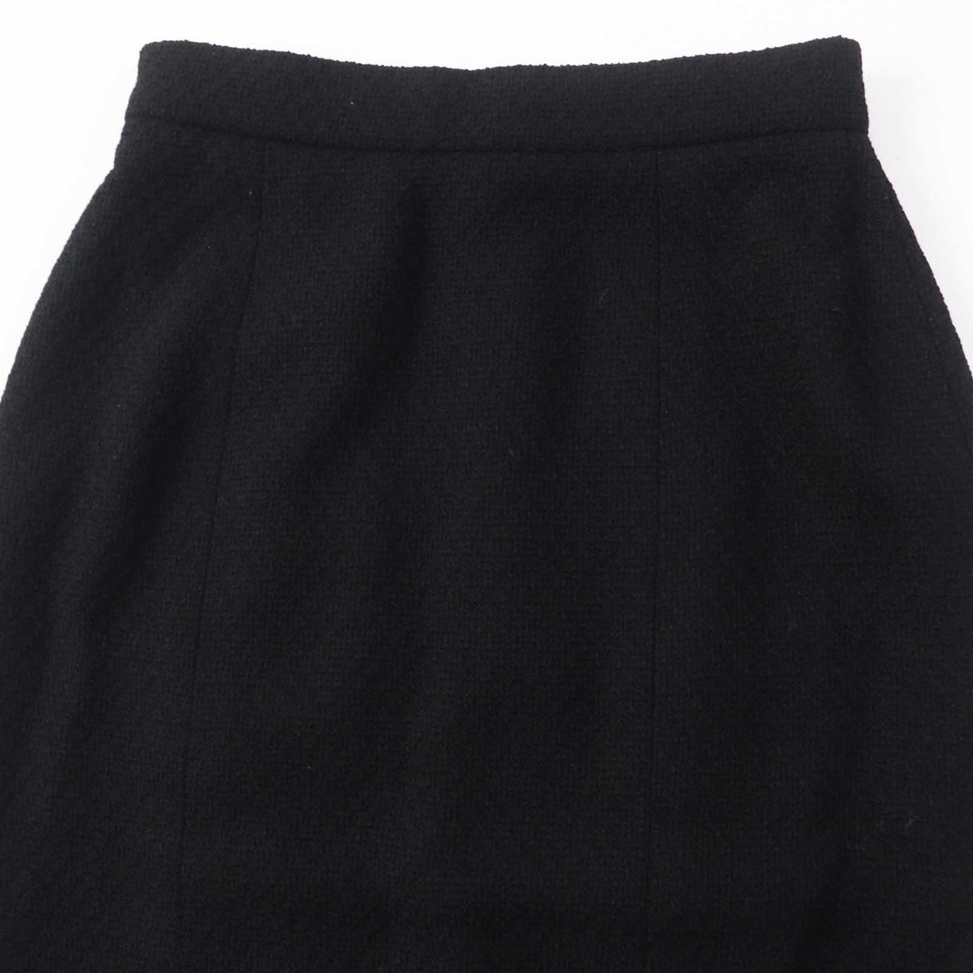 CHANEL setup 20506 Outer: 99% wool, 1% other Lining: 100% silk black Women 38 Used Authentic