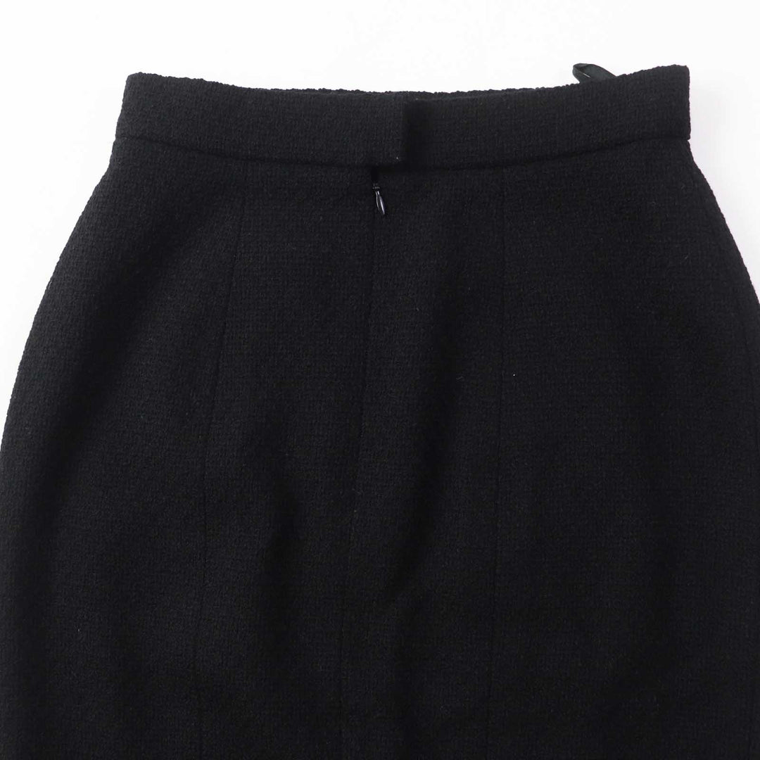 CHANEL setup 20506 Outer: 99% wool, 1% other Lining: 100% silk black Women 38 Used Authentic