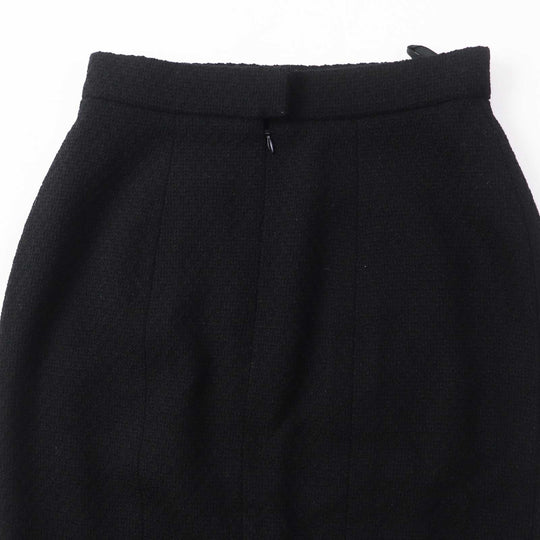 CHANEL setup 20506 Outer: 99% wool, 1% other Lining: 100% silk black Women 38 Used Authentic
