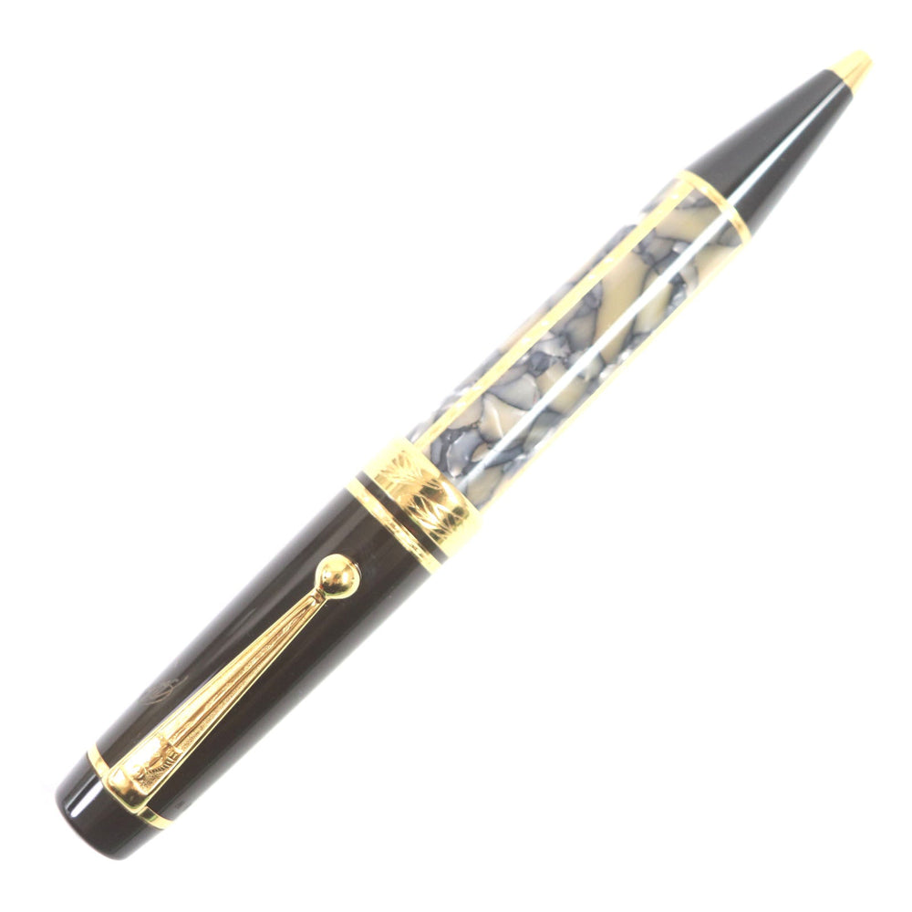 MONTBLANC Ballpoint pen resin Black gold Writers Series 1996 Alexandre Dumas mens Used Authentic