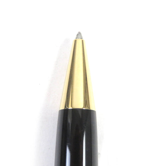 MONTBLANC Ballpoint pen Black Precious Rubbed Gin Black gold Le Grand mens Used Authentic