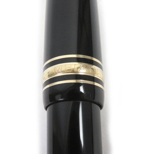 MONTBLANC Ballpoint pen Black Precious Rubbed Gin Black gold Le Grand mens Used Authentic