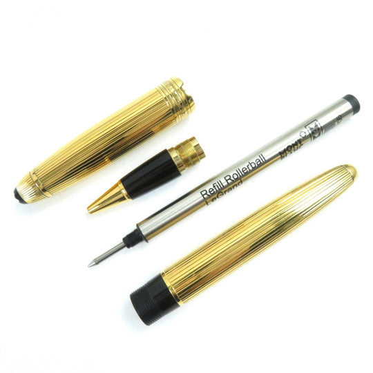 MONTBLANC Ballpoint pen AG925 gold Meisterstckle Grand mens Used Authentic