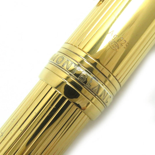 MONTBLANC Ballpoint pen AG925 gold Meisterstckle Grand mens Used Authentic