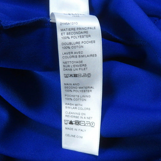 CELINE Jersey 2Y45A121O Main: 100% polyester, Part: 100% cotton multicolor Women XS Used Authentic
