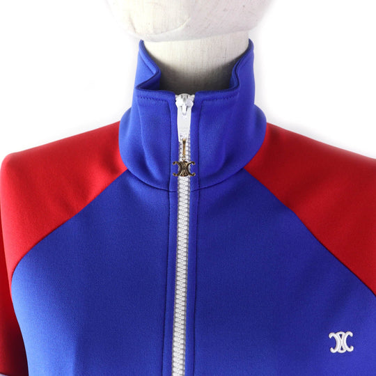 CELINE Jersey 2Y45A121O Main: 100% polyester, Part: 100% cotton multicolor Women XS Used Authentic