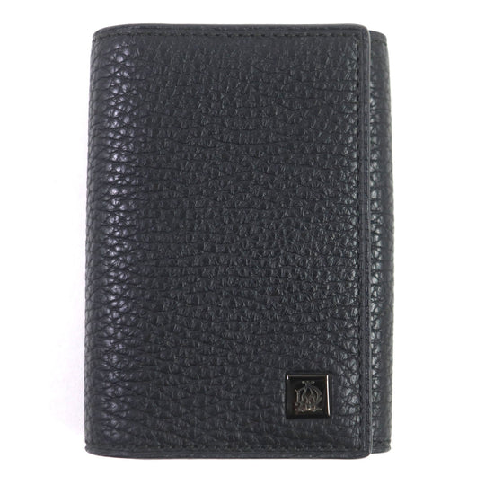 Dunhill Key case Key holder  Textured leather black Windsor