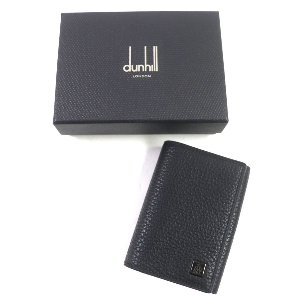 Dunhill Key case Key holder  Textured leather black Windsor