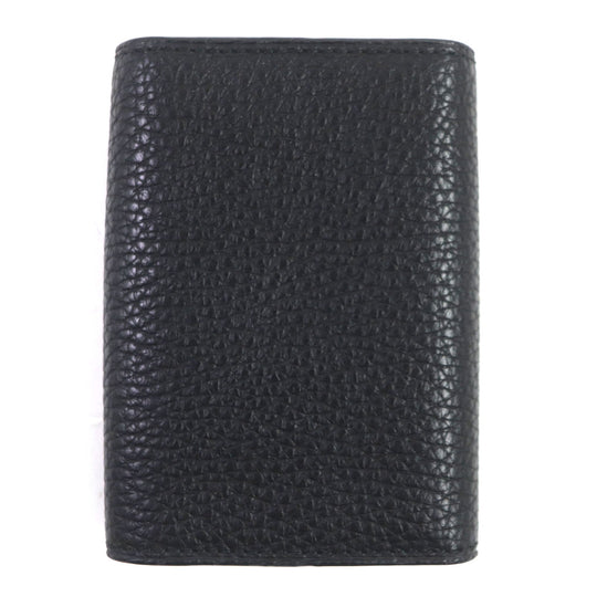 Dunhill Key case Key holder  Textured leather black Windsor