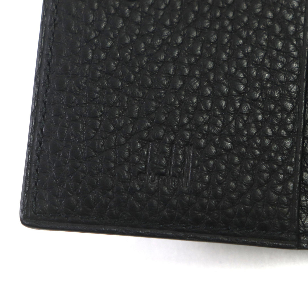 Dunhill Key case Key holder  Textured leather black Windsor
