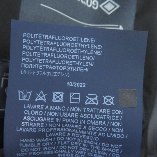 Herno coat PA00033UL Main: 100% polyester black Laminar mens 52 Used Authentic