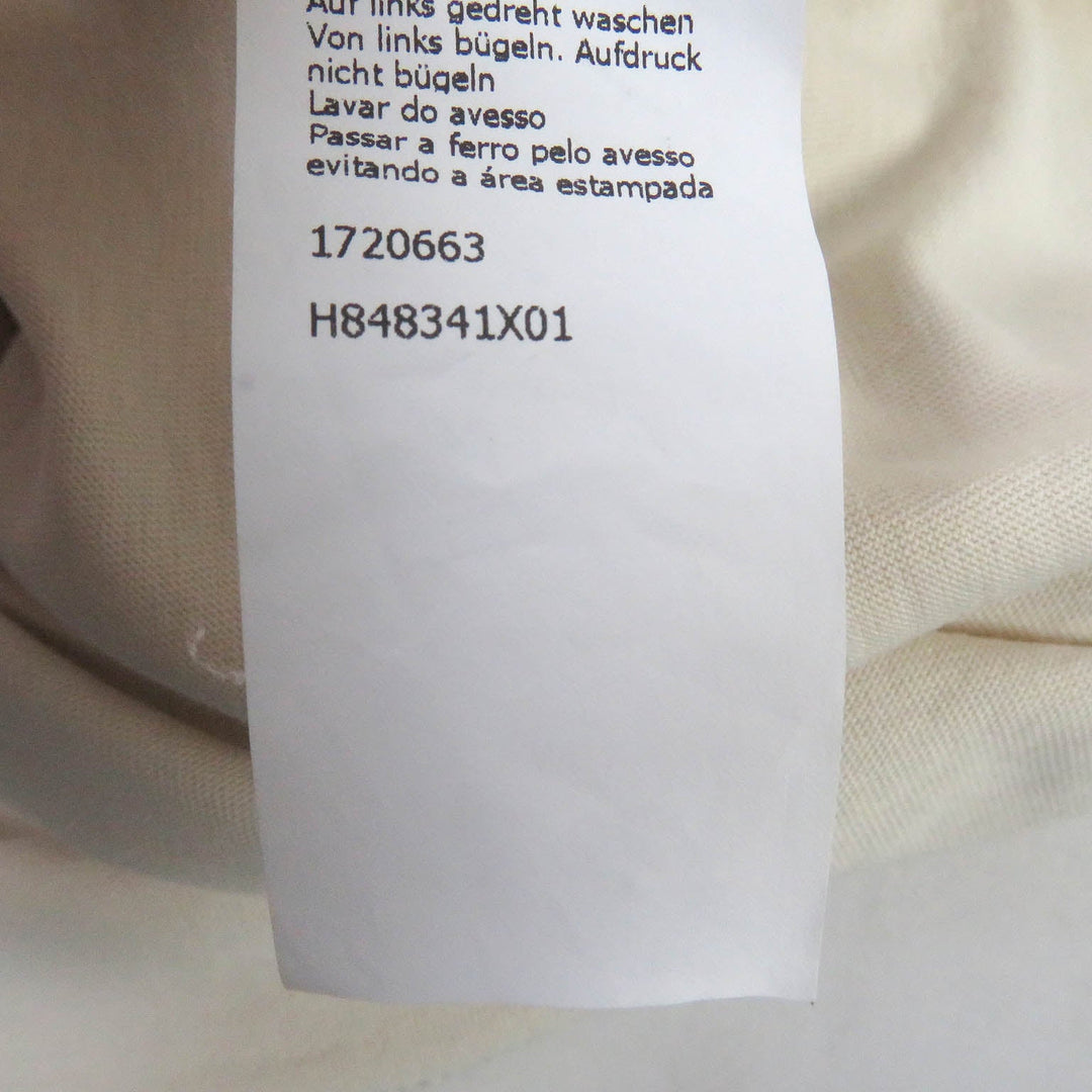LOEWE Short sleeve T-shirt H848341X01 Main: 100% cotton, Part: 95% cotton, Part: 5% elastane (polyurethane), Part: 100% polyester light beige mens XS Used Authentic