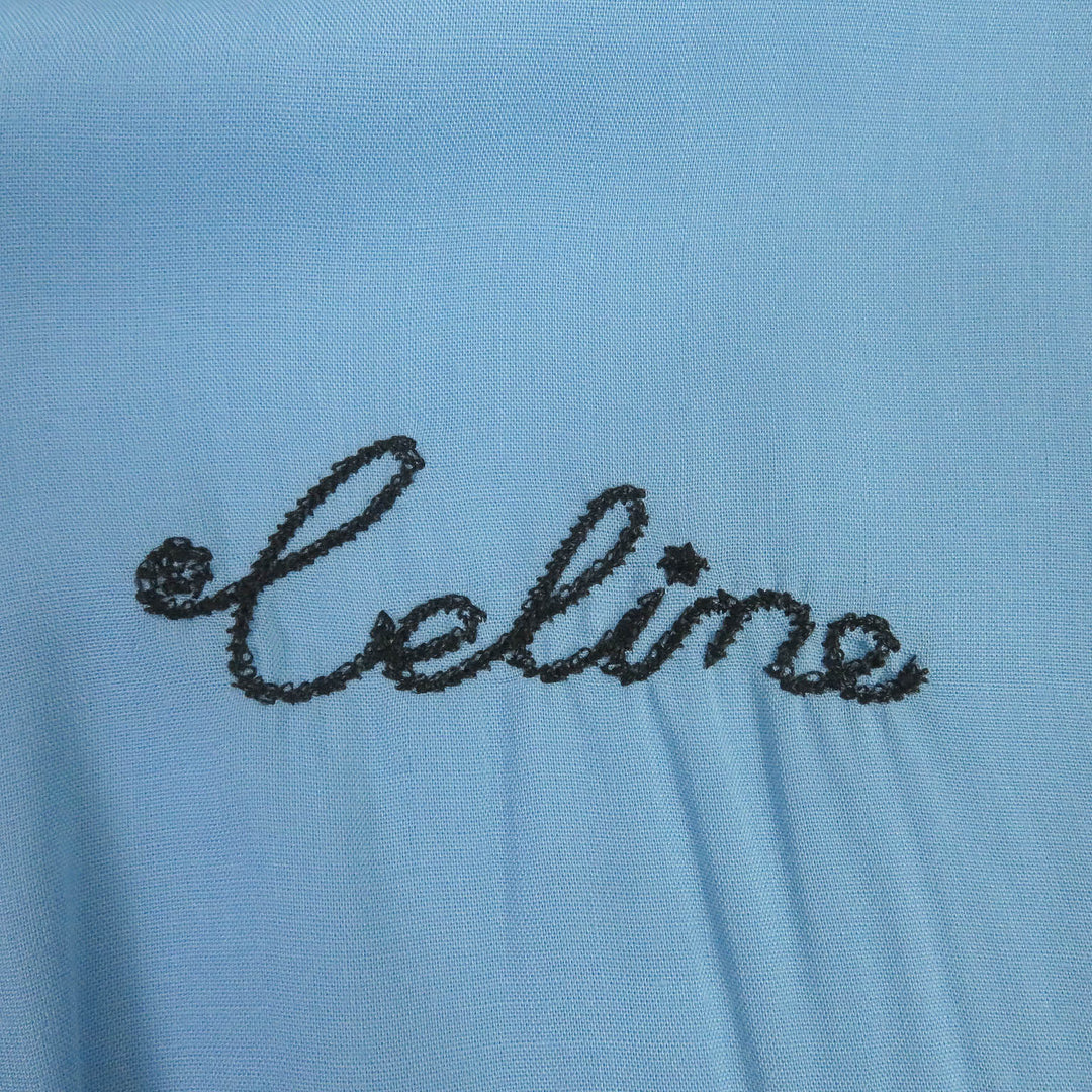CELINE Short sleeve shirt 2C516852C Main: 100% rayon Light blue mens 39 Used Authentic