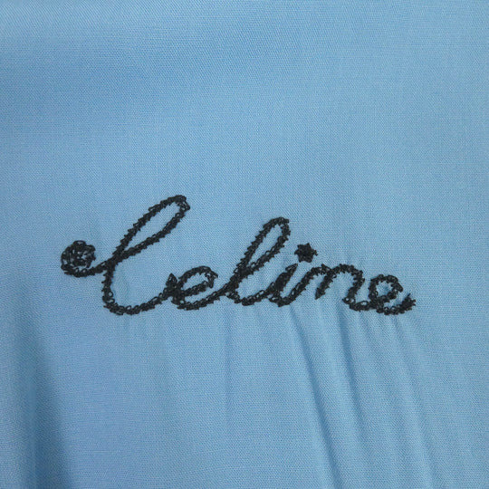 CELINE Short sleeve shirt 2C516852C Main: 100% rayon Light blue mens 39 Used Authentic