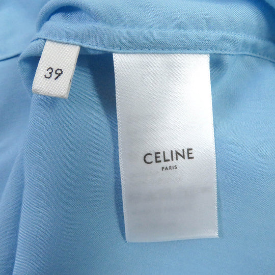 CELINE Short sleeve shirt 2C516852C Main: 100% rayon Light blue mens 39 Used Authentic