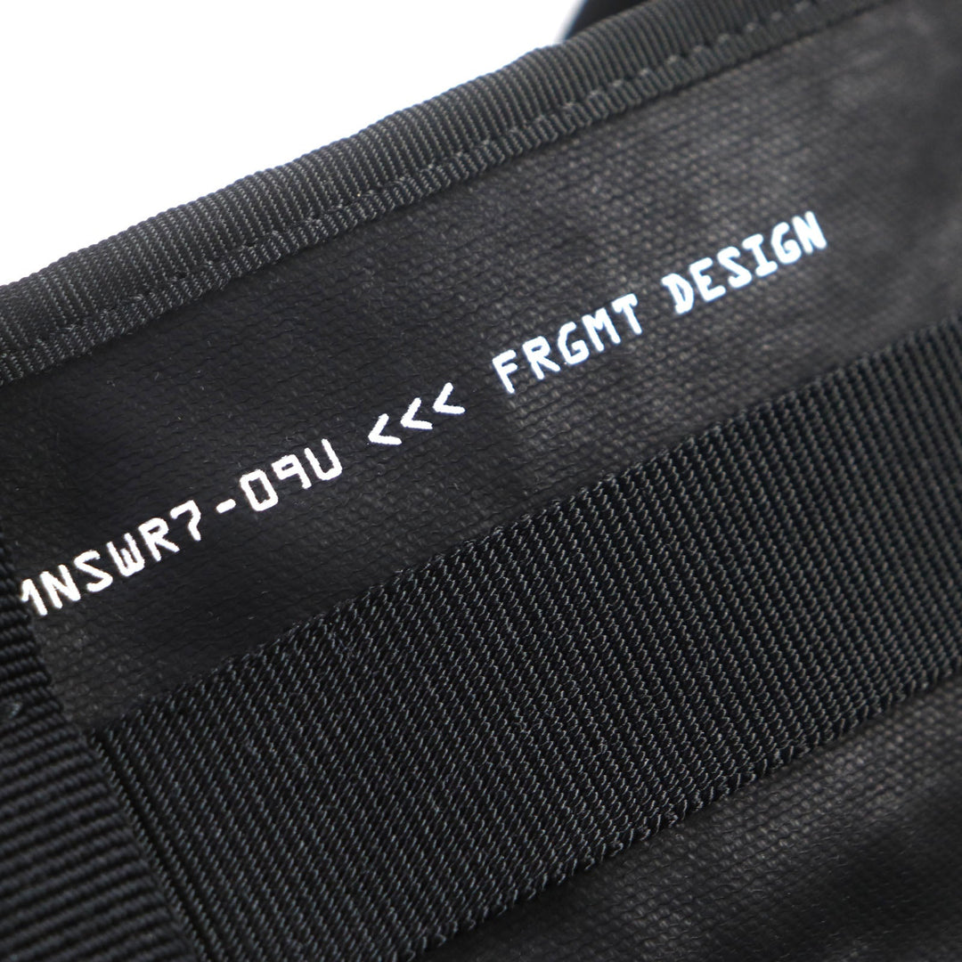 MONCLER Tote Bag 100% cotton, 100% polyester black Collaboration: Hiroshi Fujiwara Fragment mens Used Authentic