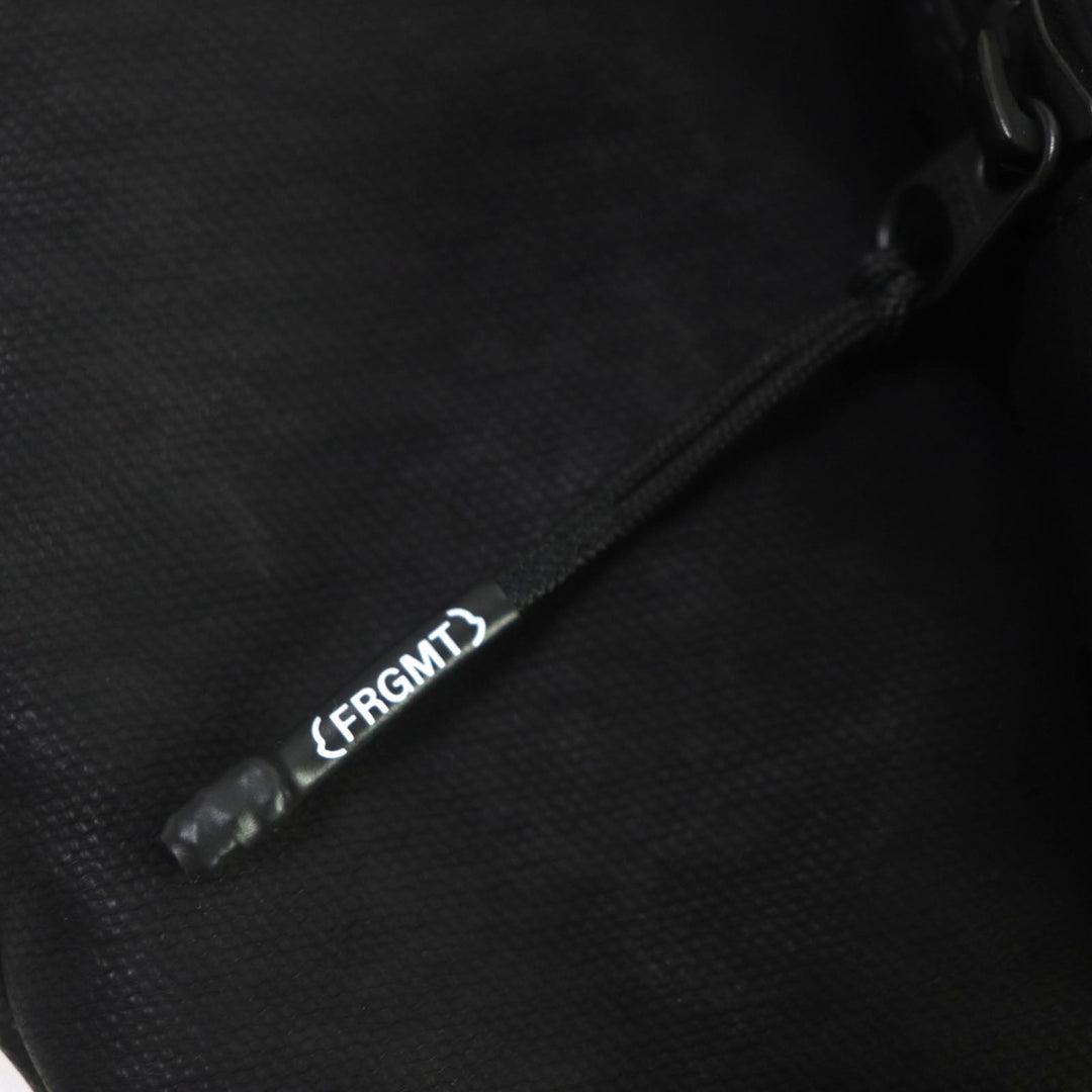 MONCLER Tote Bag 100% cotton, 100% polyester black Collaboration: Hiroshi Fujiwara Fragment mens Used Authentic