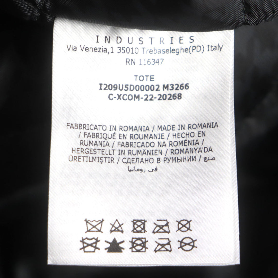 MONCLER Tote Bag 100% cotton, 100% polyester black Collaboration: Hiroshi Fujiwara Fragment mens Used Authentic