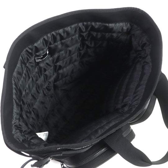 MONCLER Tote Bag 100% cotton, 100% polyester black Collaboration: Hiroshi Fujiwara Fragment mens Used Authentic