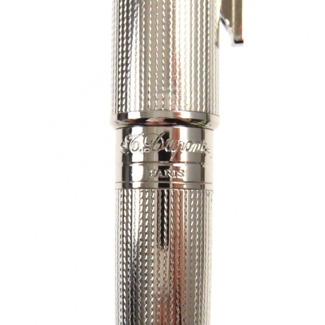 Dupont Ballpoint pen Silver plated, rhinestones (partially) Silver After Pav Olympio mens(Unisex) Used Authentic