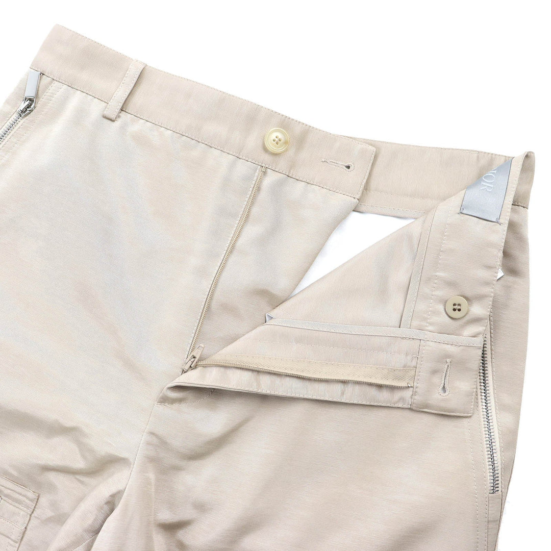 Dior HOMME cargo pants 183C175A5111 Main: 100% polyester beige mens 44 Used Authentic