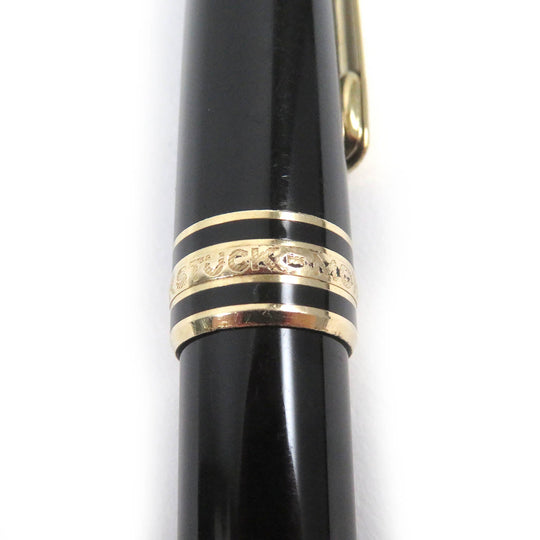 MONTBLANC Ballpoint pen Resin, Gold Plated black mens(Unisex) Used Authentic