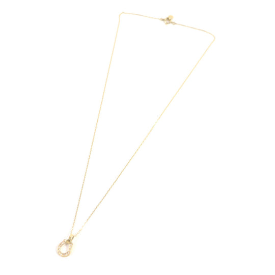 Sympathy of Soul Necklace Main: K18, Part: Diamond gold mens Used Authentic