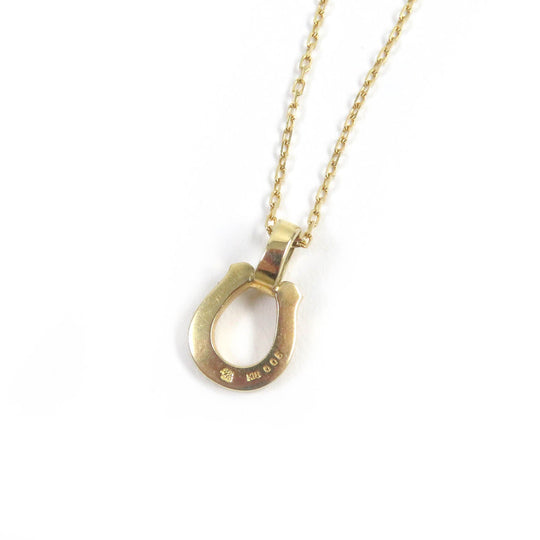 Sympathy of Soul Necklace Main: K18, Part: Diamond gold mens Used Authentic