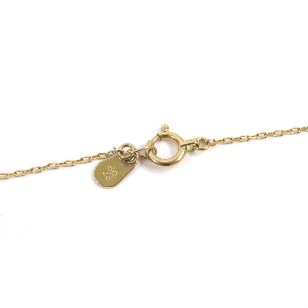 Sympathy of Soul Necklace Main: K18, Part: Diamond gold mens Used Authentic
