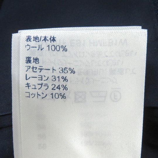 LOUIS VUITTON Blouson Outer: 100% wool, Lining: 35% acetate, Lining: 31% rayon, Lining: 24% cupra, Lining: 10% cotton Navy mens 50 Used Authentic