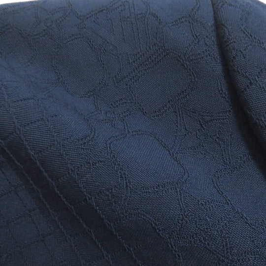 LOUIS VUITTON Blouson Outer: 100% wool, Lining: 35% acetate, Lining: 31% rayon, Lining: 24% cupra, Lining: 10% cotton Navy mens 50 Used Authentic