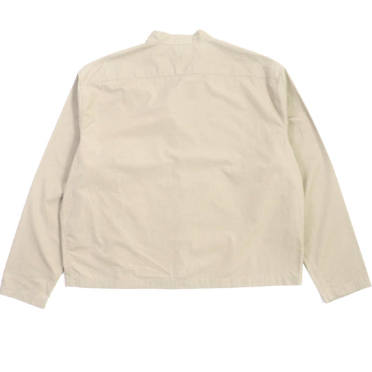 HERMES Blouson Main: 100% cotton beige mens 42 Used Authentic