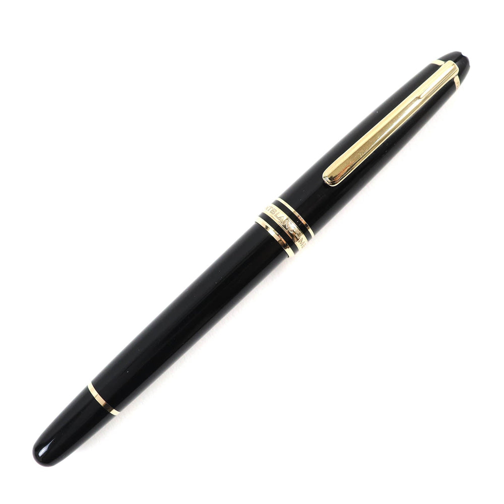 MONTBLANC fountain pen Pen point: K14 Black gold Meisterstck Classic mens Used Authentic