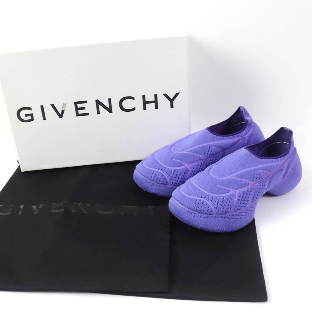 GIVENCHY Low cut sneakers TK-360 PLUS fabric purple Women 38 Used Authentic