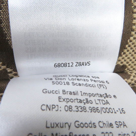 GUCCI Blouson Outer: 70% cotton, Outer: 30% polyester, Lining: 100% rayon, Part: 100% wool, Part: Lamb leather beige mens 44 Used Authentic