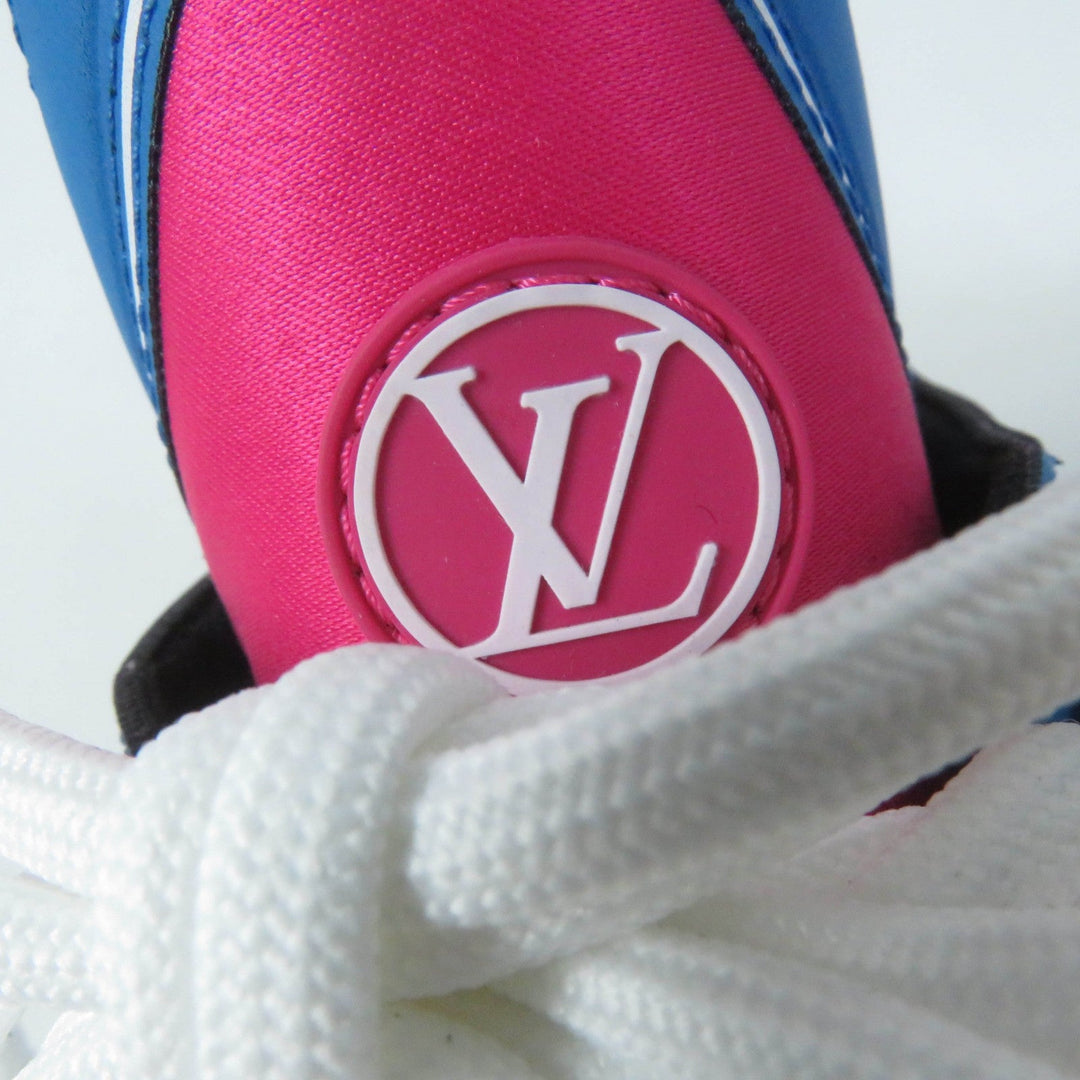 LOUIS VUITTON sneakers Rubber x Technical Satin multicolor arc light line Women 36 Used Authentic