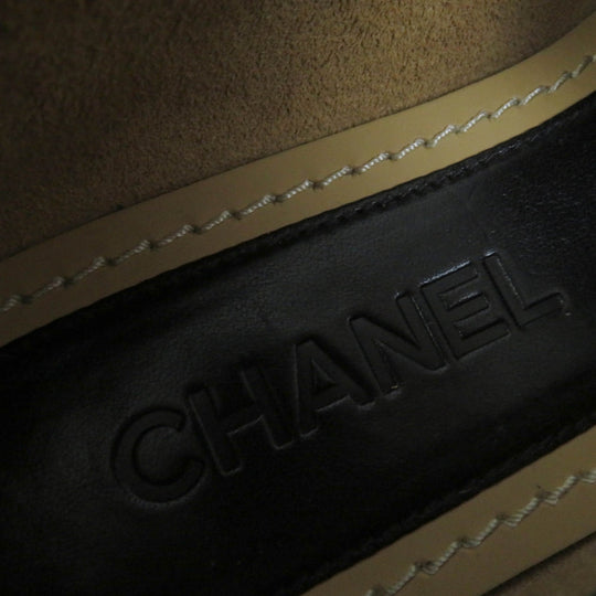 CHANEL loafers 23A G45008 Main: Leather black Women 38 1/2 C Used Authentic
