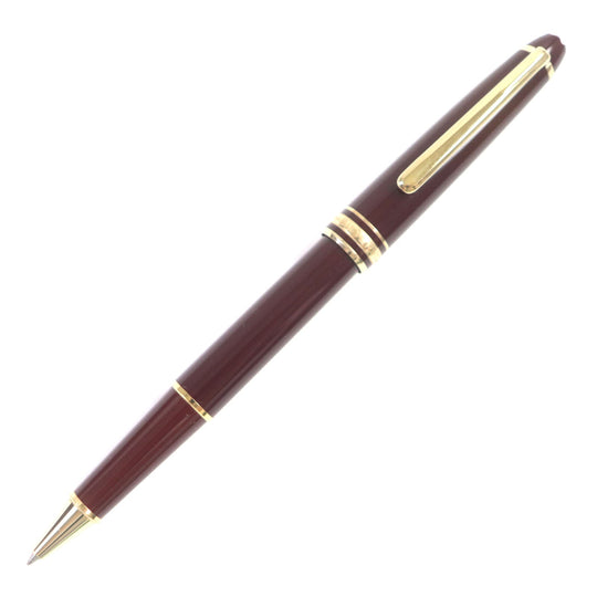 MONTBLANC Ballpoint pen �\ Bordeaux Gold Meisterstck mens Used Authentic
