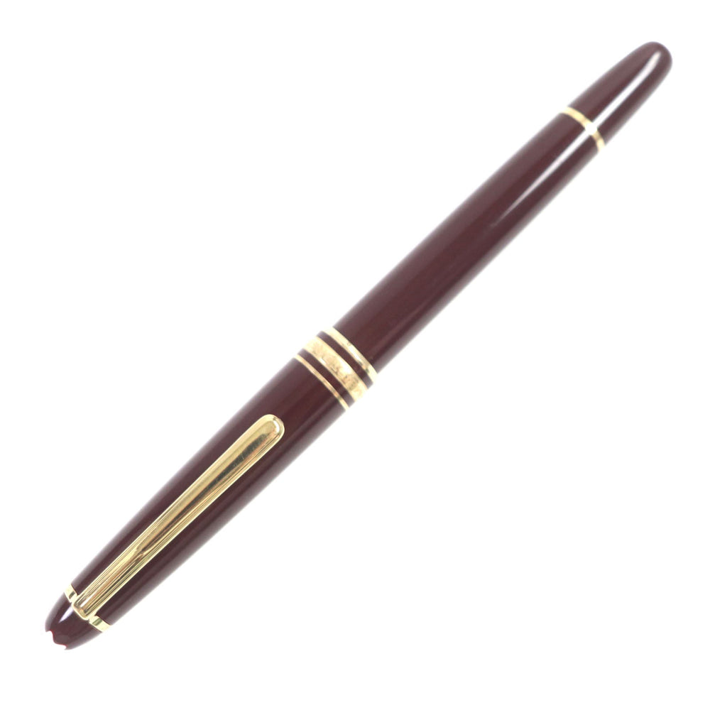 MONTBLANC Ballpoint pen �\ Bordeaux Gold Meisterstck mens Used Authentic