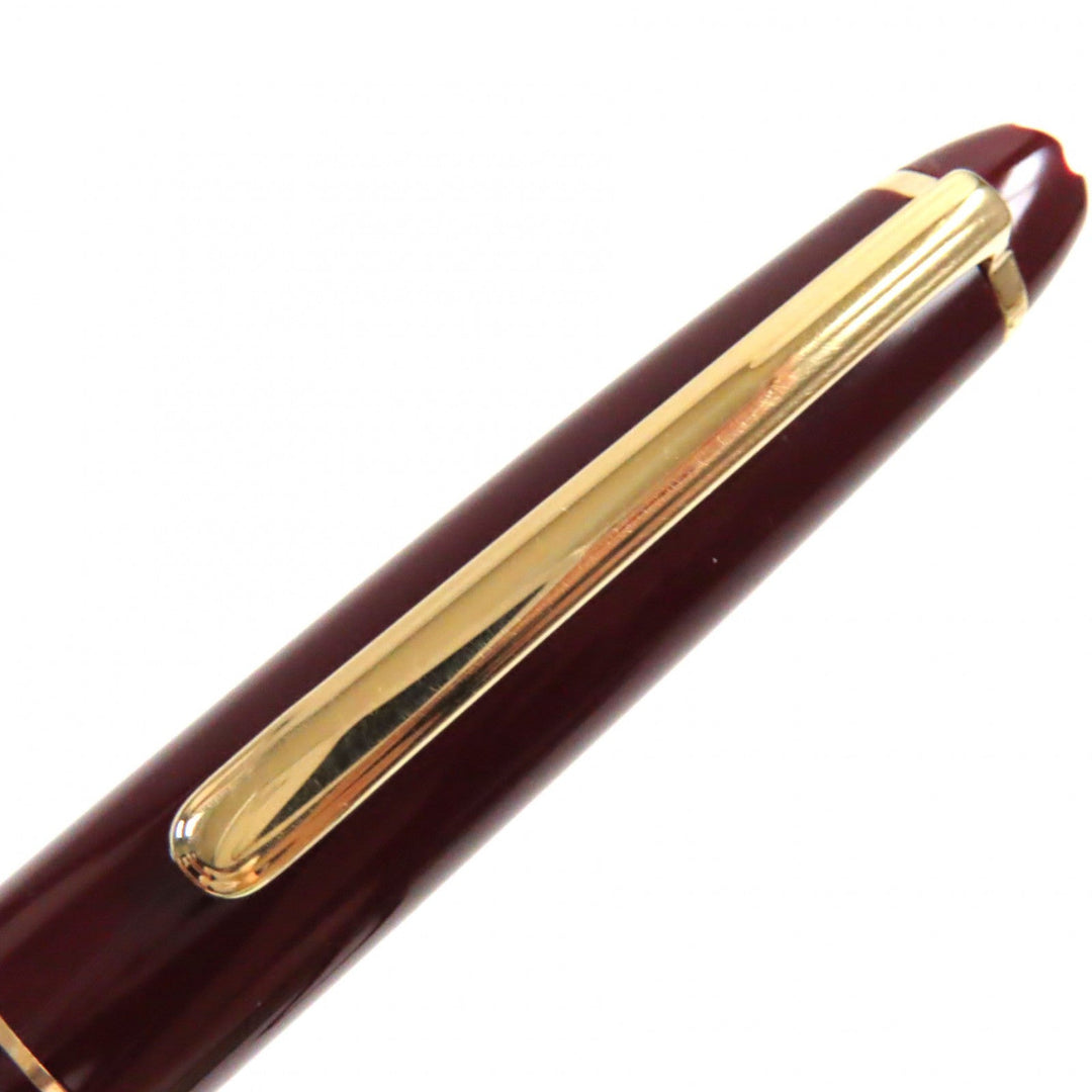 MONTBLANC Ballpoint pen �\ Bordeaux Gold Meisterstck mens Used Authentic