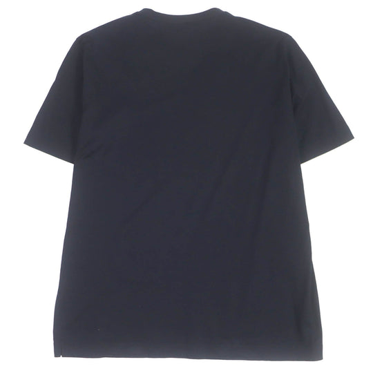 HERMES Short sleeve T-shirt Main: 100% cotton Dark navy mens S Used Authentic