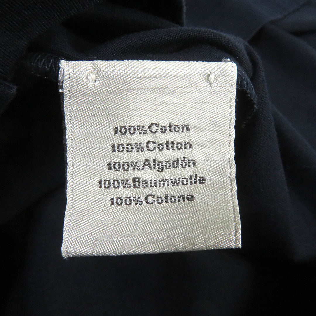 HERMES Short sleeve T-shirt Main: 100% cotton Dark navy mens S Used Authentic